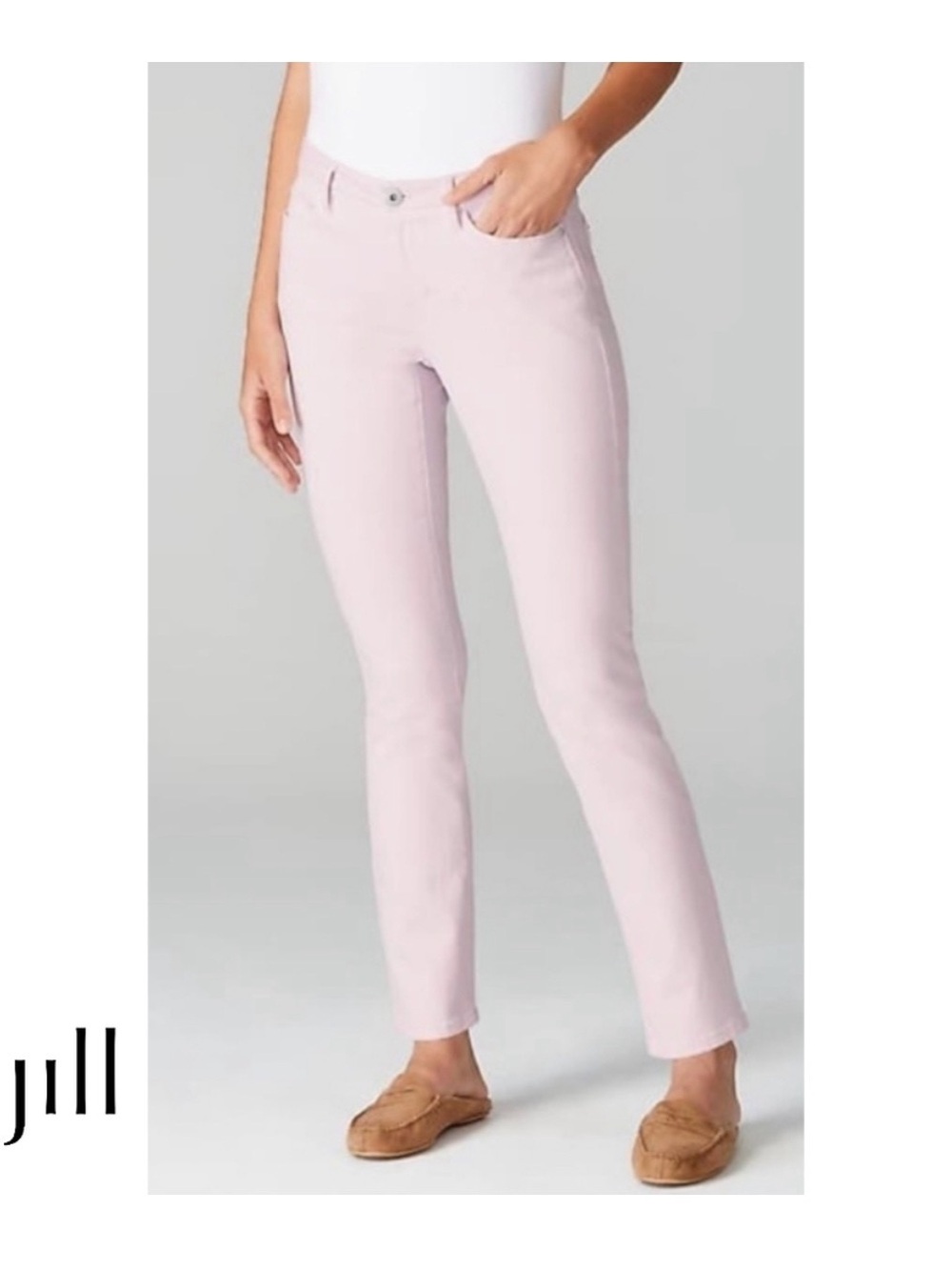 J. Jill Orchid Slim Ankle Jeans 10 NWT